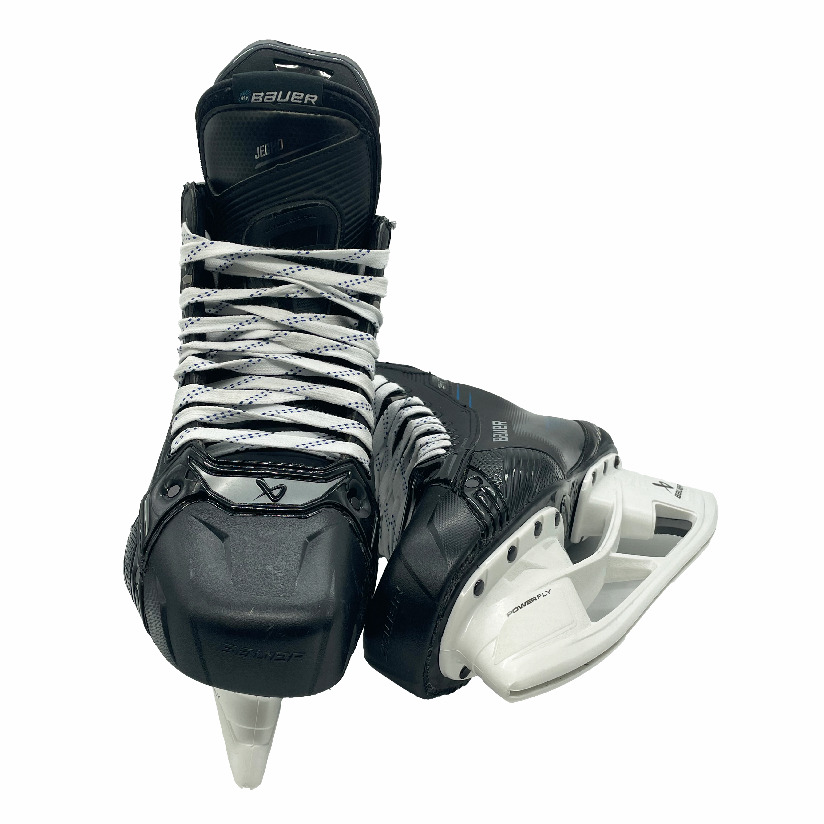 Patins de hockey Bauer Supreme Shadow Pro Stock – Taille 10E (bleu)
